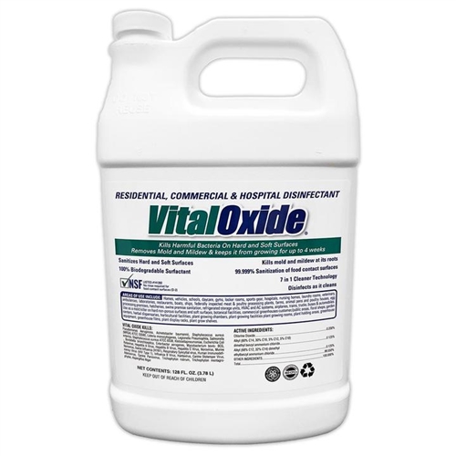 Vital-Oxide Disinfectant, EPA Registered