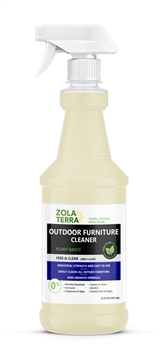 ZolaTerra Outdoor Furniture Cleaner | Non-Toxic Plant Based Cleaner